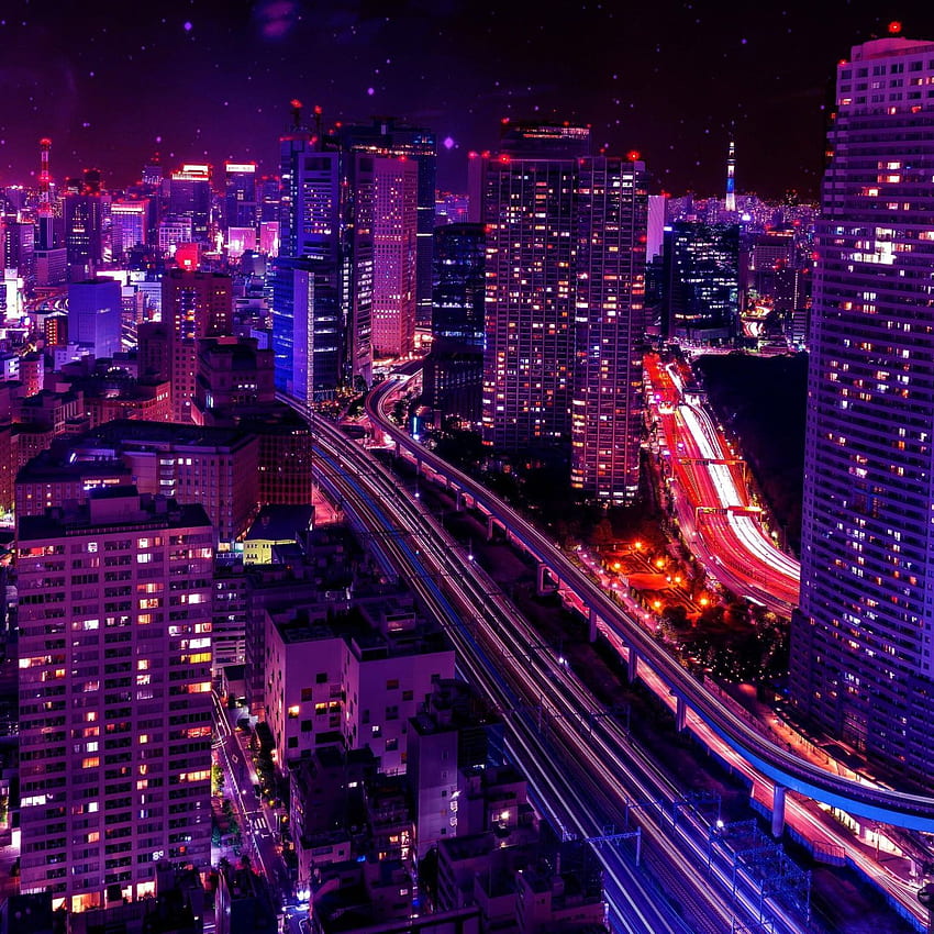 City Lights, Shiodome City Center, Japan, Tokyo • For You For & Mobile ...