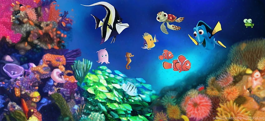 Dory Just Keep Swimming Background HD wallpaper