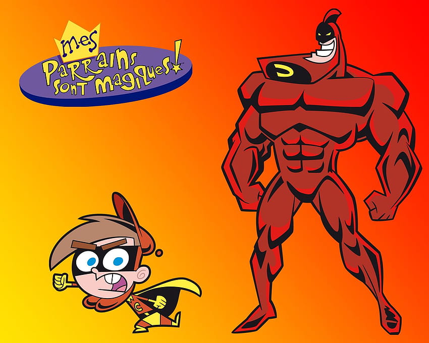 The Crimson Chin and Cleft - The Fairly OddParents - ファンポップ 高画質の壁紙