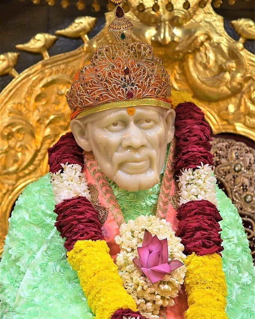 If beginning is difficult then only end will be swee. Sai baba , Shirdi sai baba , Sai baba HD phone wallpaper