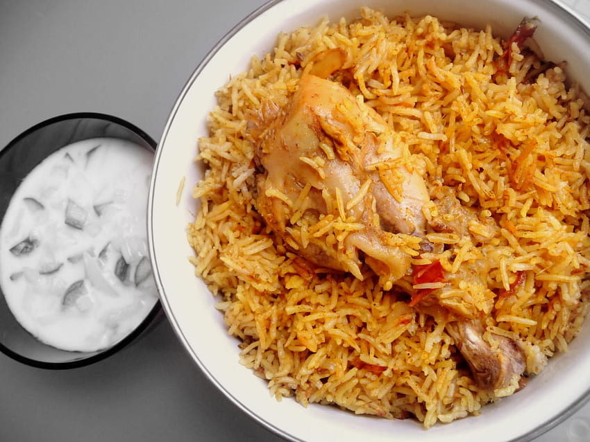 CHICKEN RICE, chicken, india, fast, biryani, pakistan, food HD wallpaper