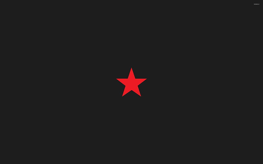 Red star - Minimalistic HD wallpaper | Pxfuel