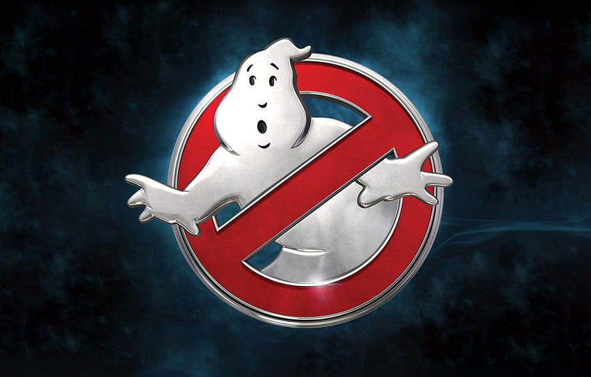 sinema, , logo, hayalet, film, Ghostbusters, film, sugoi, resmi , , , poltergeist, paranormal varlık için , bölüm фильмы, Ghostbusters Logo HD duvar kağıdı