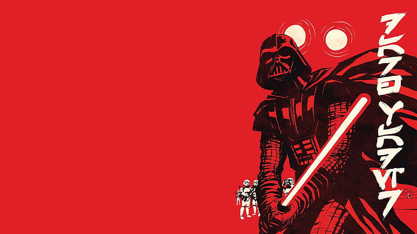Wariant okładki Dartha Vadera. Tło, Gwiezdne Wojny Czerwone Tapeta HD