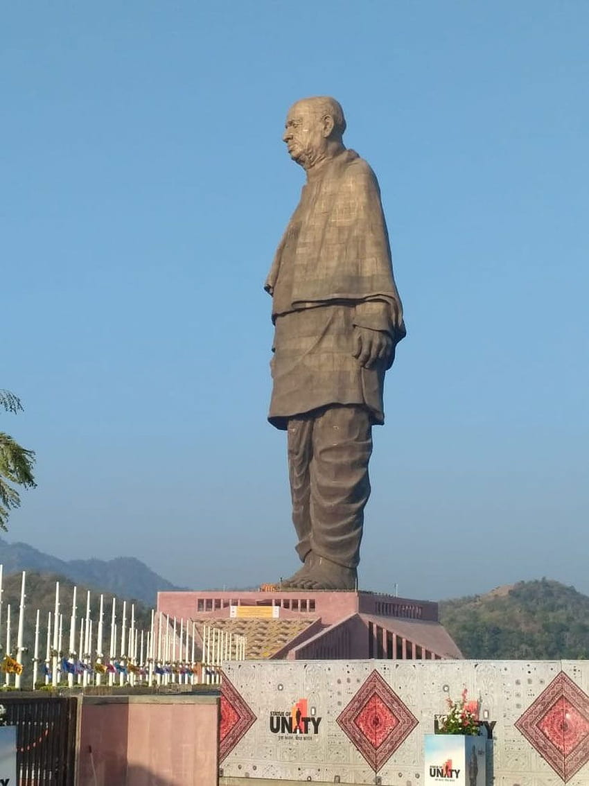 Statue of Unity: World's Tallest Statue of Sardar Vallabhbhai HD phone wallpaper