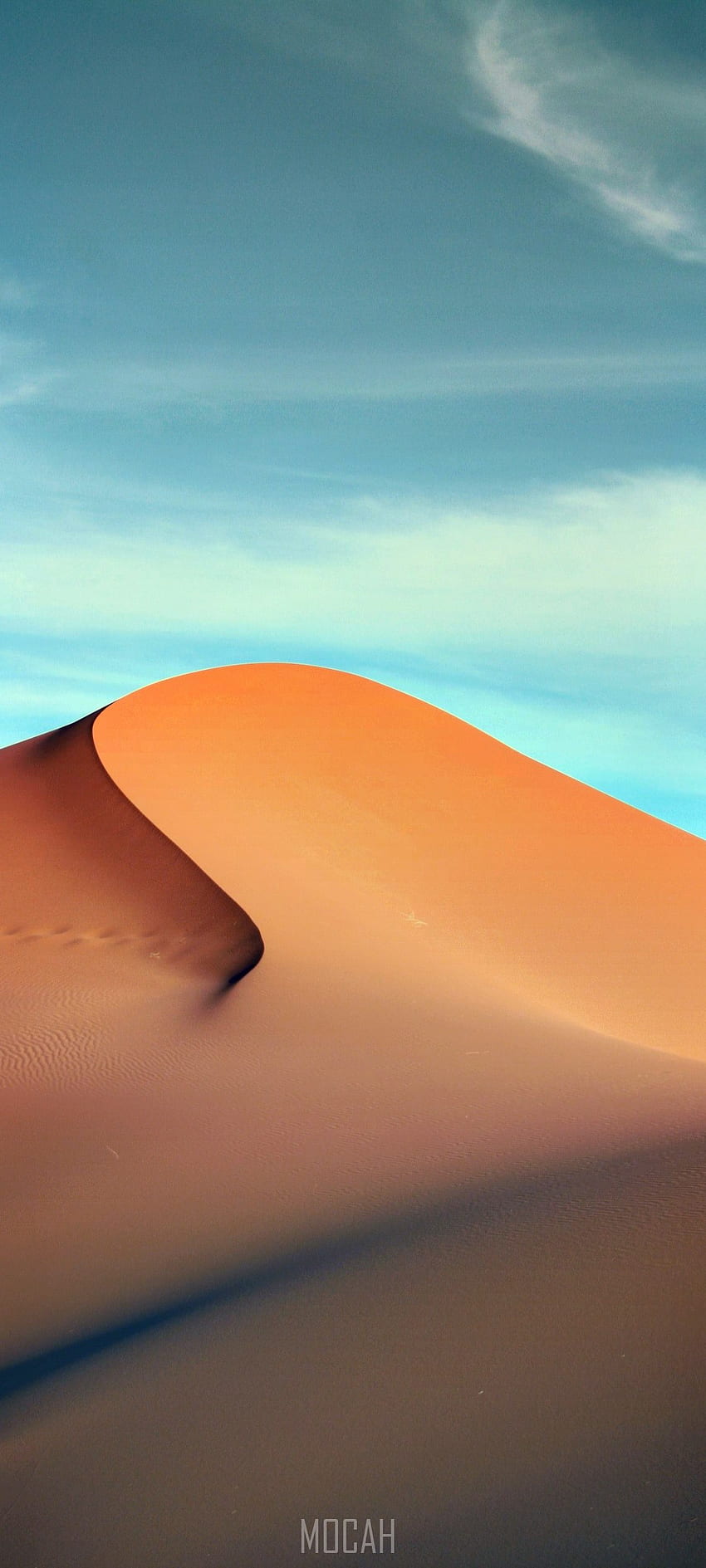 dunas e trilhas do deserto de areia, fundo do Realme 7 Pro,. Mocah, Dune Phone Papel de parede de celular HD