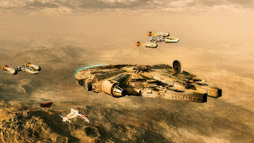 Star Wars - Millenium Falcon Â» FullWpp - Full . HD wallpaper
