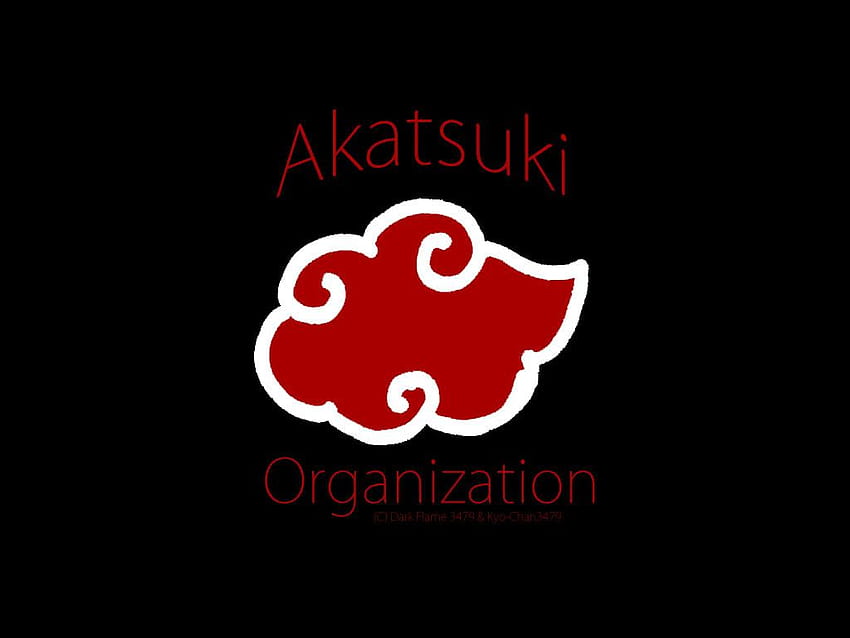 Nuages ​​Akatsuki, Logo Akatsuki Fond d'écran HD
