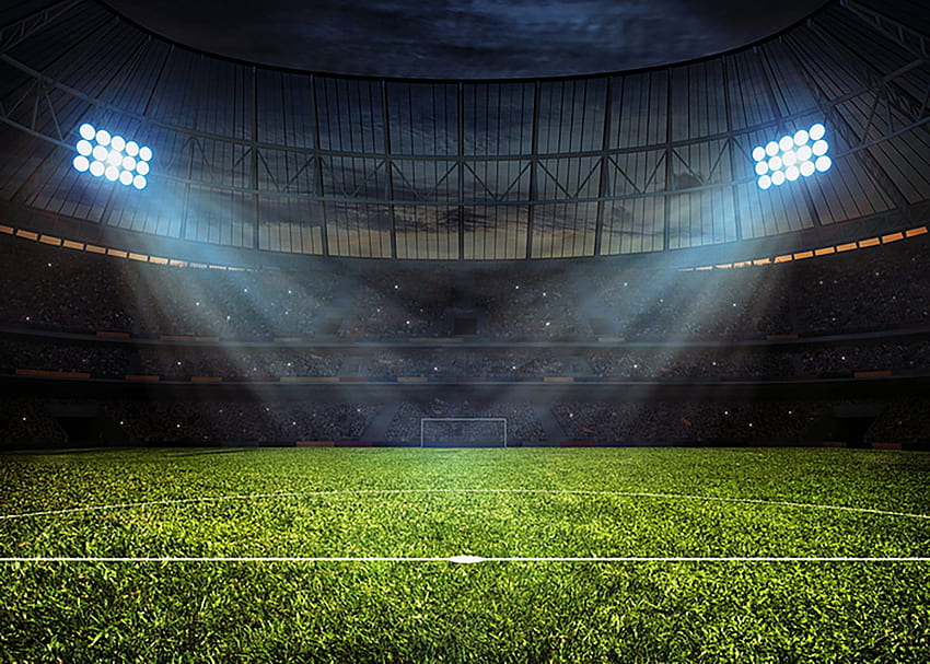 สนามกีฬาฉากหลังผ้าไวนิลฉากหลัง graphy สนามฟุตบอลฉากหลังสำหรับกีฬา Meet Birtay Party Custom Made. สนามฟุตบอล, สนามกีฬา, สนามฟุตบอล, สนามกีฬา NFL วอลล์เปเปอร์ HD