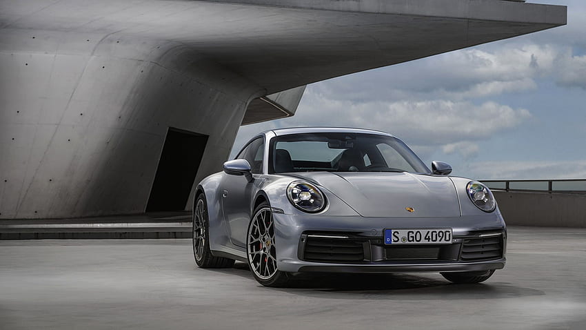 Porsche 911 Carrera 4S 992 2019 gray auto Front HD wallpaper Porsche 911 Carrera 4S 992 2019 gray auto Front HD wallpaper