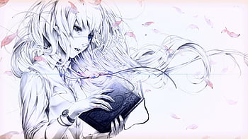 Watercolour anime girl  Art Amino