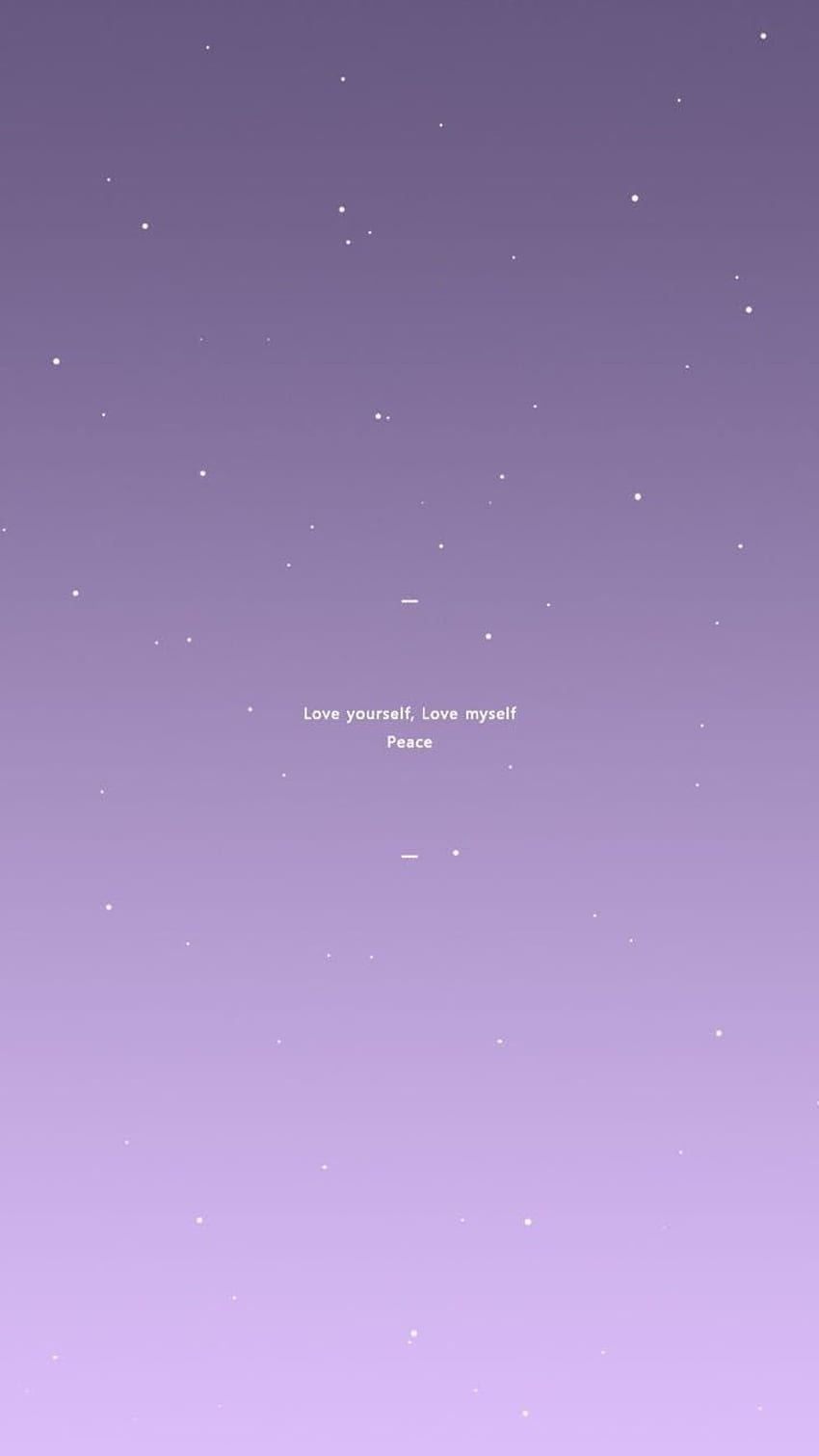 / Galaxie / Art / Arc-en-ciel / Rose / Violet - Love, Love Myself Fond d'écran de téléphone HD