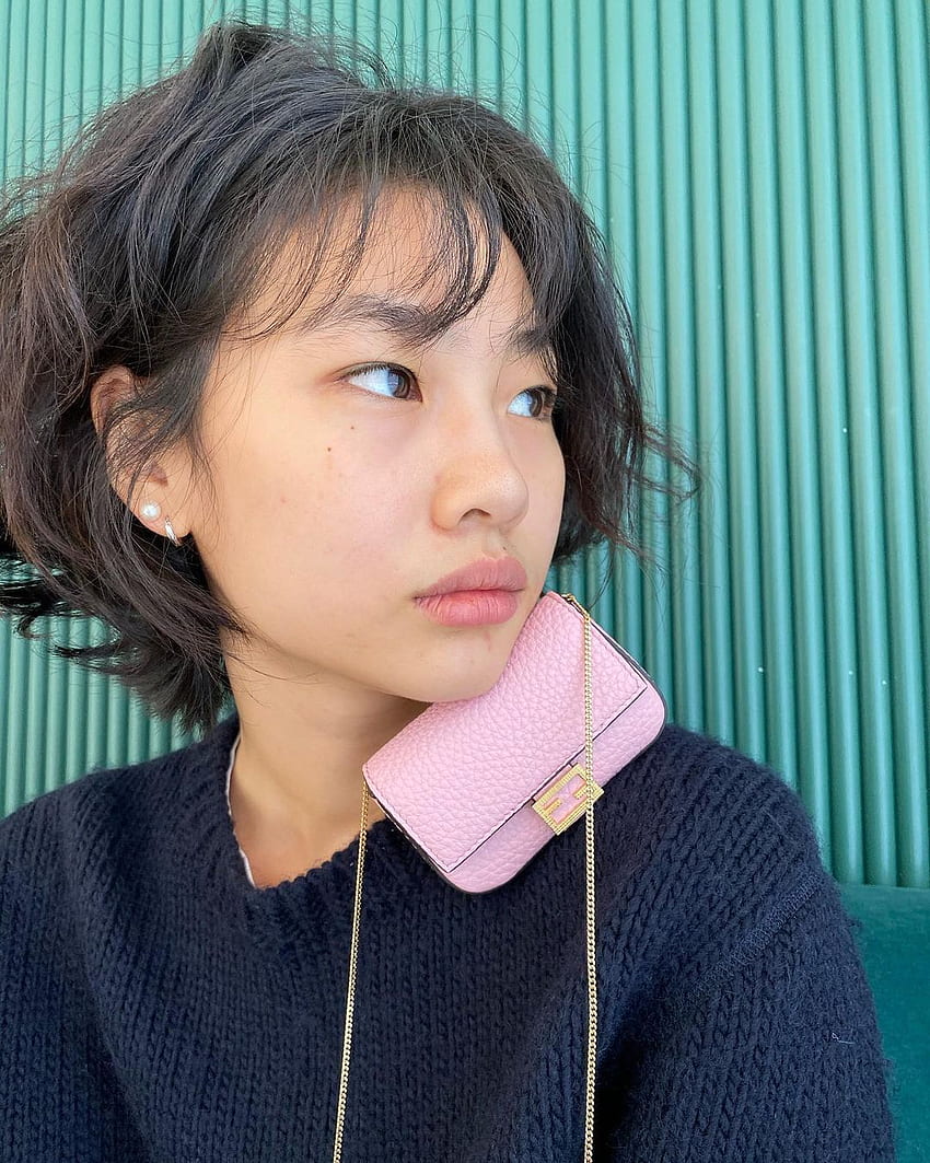 HoYeon Jung(Chung) posted on Instagram • Oct 4, 2020 at 4:45am UTC in 2021. Cabello corto, Peinados, Peinados fondo de pantalla del teléfono