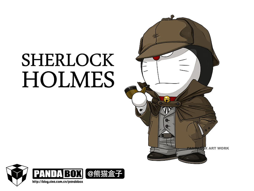 Dora Sherlock Holmes. Doraemon-Cartoon, Doraemon, Anime, Sherlock Holmes Cartoon HD-Hintergrundbild