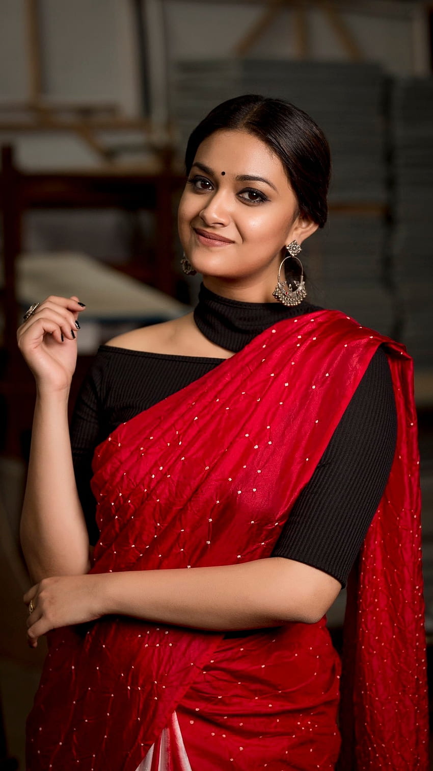Grootinn 55 m separate blouse piece Banarasi Silk Red Saree With Blouse  Piece