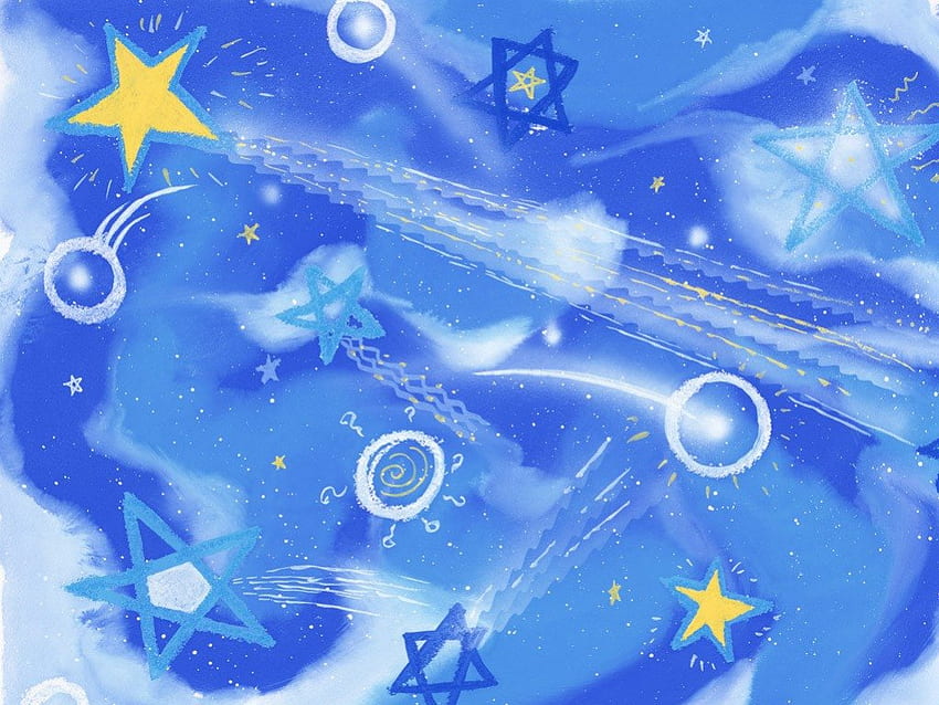 Starry Skies สัญลักษณ์ นามธรรม เมฆ ท้องฟ้า ดาว วอลล์เปเปอร์ HD