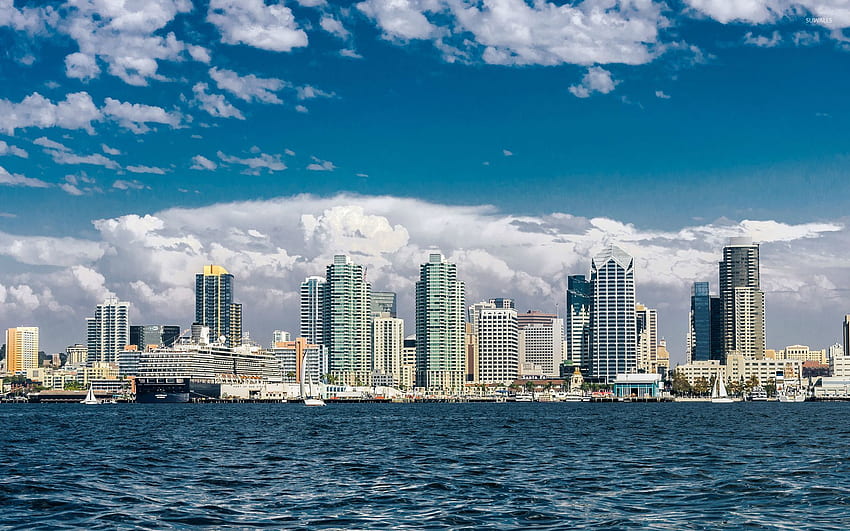 San Diego skyline - World HD wallpaper