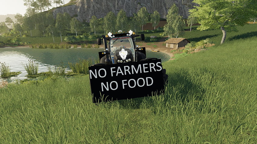 NO FARMERS NO FOOD V1.0.1. FS19 mod HD wallpaper