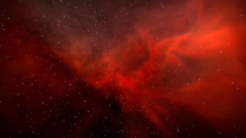 Nebula Merah (dalam Koleksi) Wallpaper HD