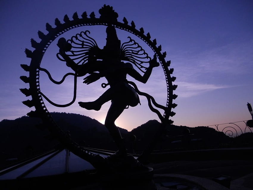 Une statue de dieu hindou dansant Nataraja Fond d'écran HD