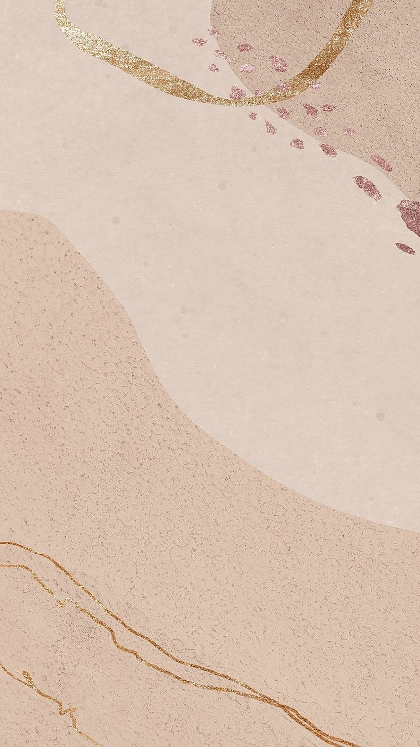 Minimalistyczna strona w pastelowym brązowym kolorze Tapeta na telefon HD