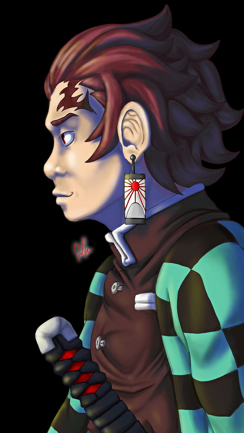 Tanjiro Kamado By JamersonH On Newgrounds HD Phone Wallpaper Pxfuel