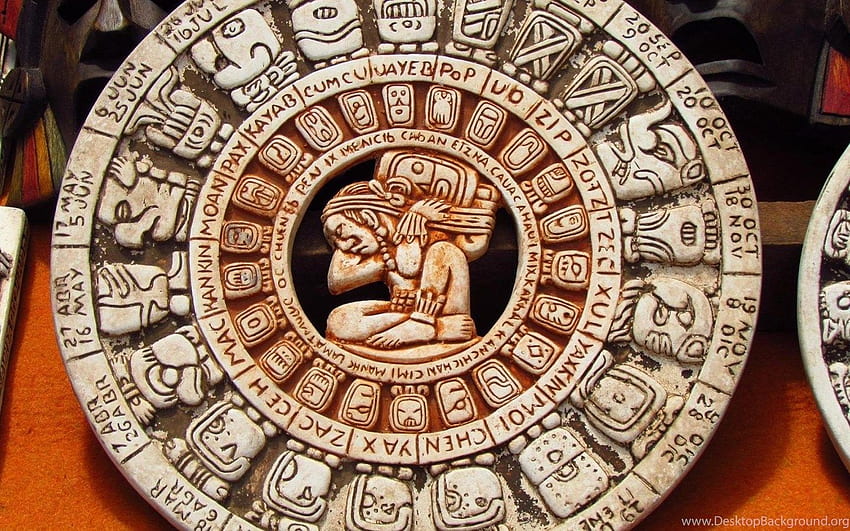 Latar Belakang Kalender Maya Peradaban Maya Wallpaper HD