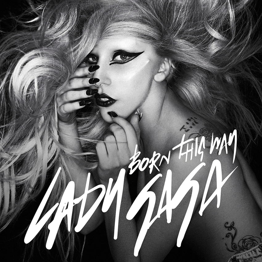 Sampul Album Lady Gaga Born This Way wallpaper ponsel HD