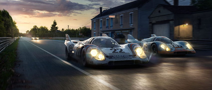 Increíbles obras de arte del Porsche 917: Autos fondo de pantalla