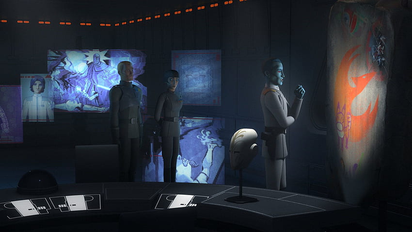 Star Wars Rebels - Grand Admiral Thrawn Office Rebels HD wallpaper