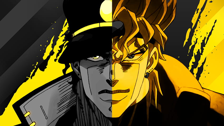 DIO and Jotaro by me: StardustCrusaders, Dio Anime HD wallpaper