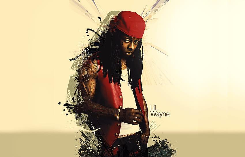 Kolekcja Wonderful Ultra: Lil Wayne, Lil Wayne Blood Tapeta HD
