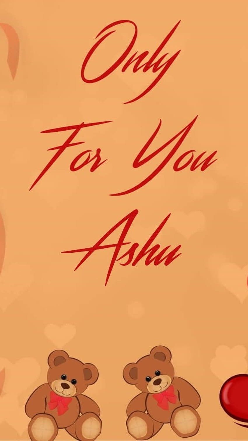 A Name Wale, Love Ashu HD phone wallpaper | Pxfuel