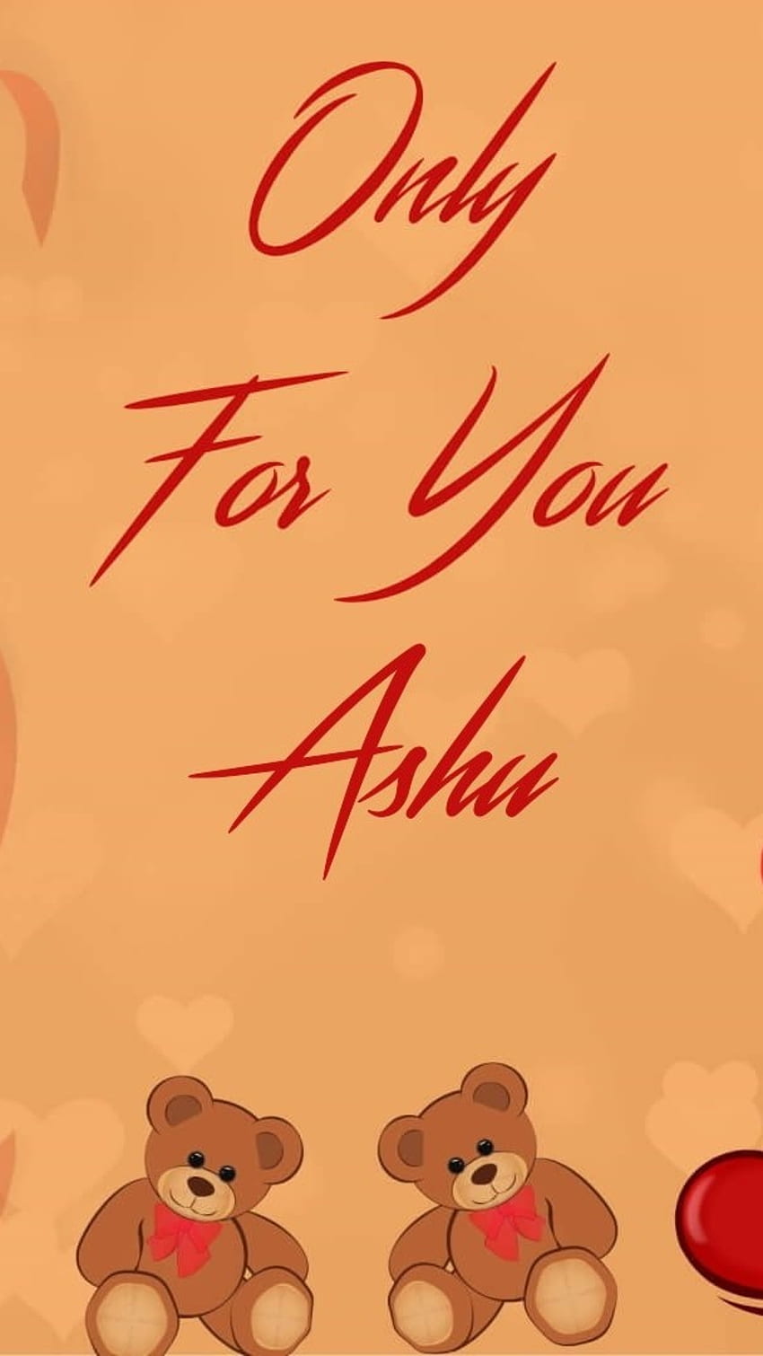 A Name Wale, Love Ashu HD phone wallpaper