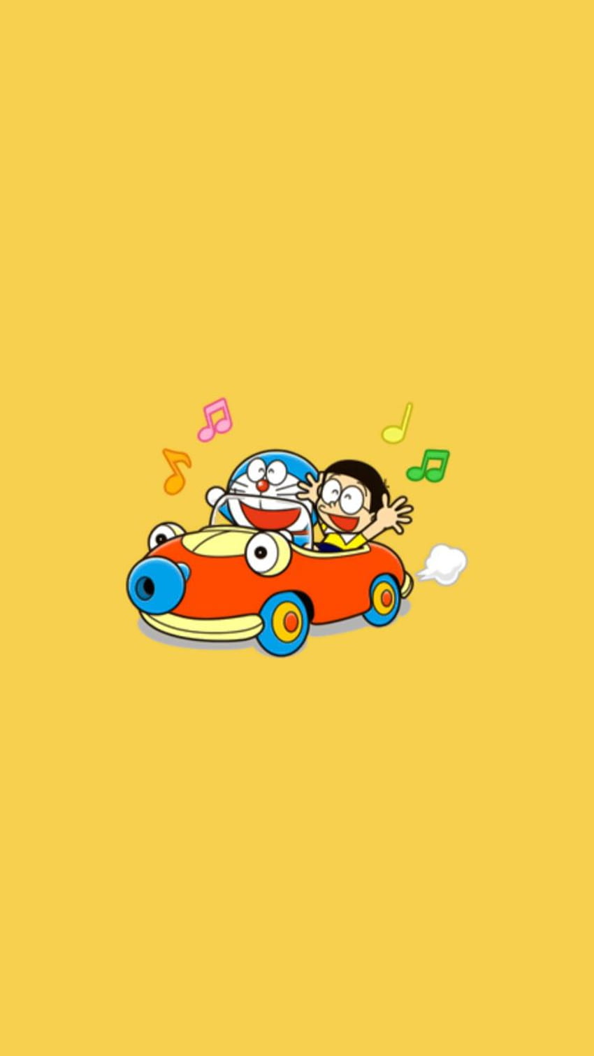 Doraemon BG, Pinterest, Raisa Marium. iPhone, Sarı Doraemon HD telefon duvar kağıdı