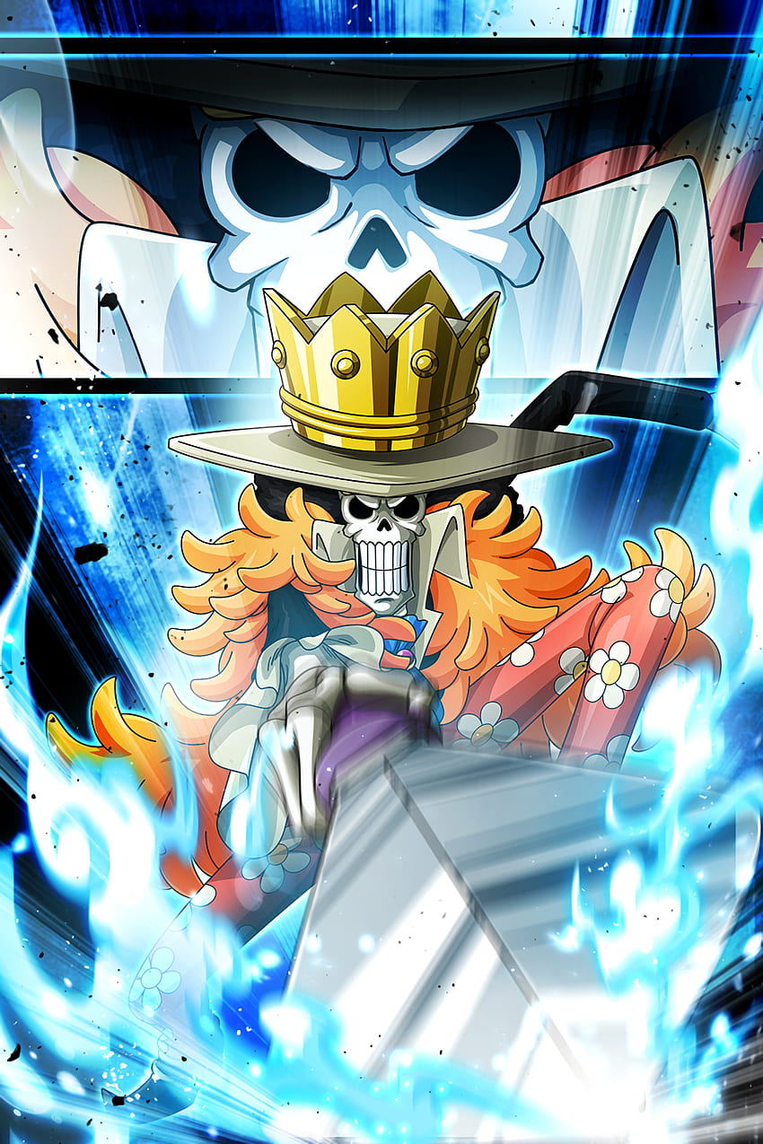 Brook, Anime, One Piece, Manga HD phone wallpaper