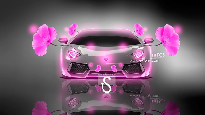 Hot Pink Lamborghini Wallpaper 6558