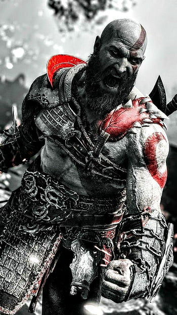 Thor God of War Ragnarok 4K Phone iPhone Wallpaper #7321b