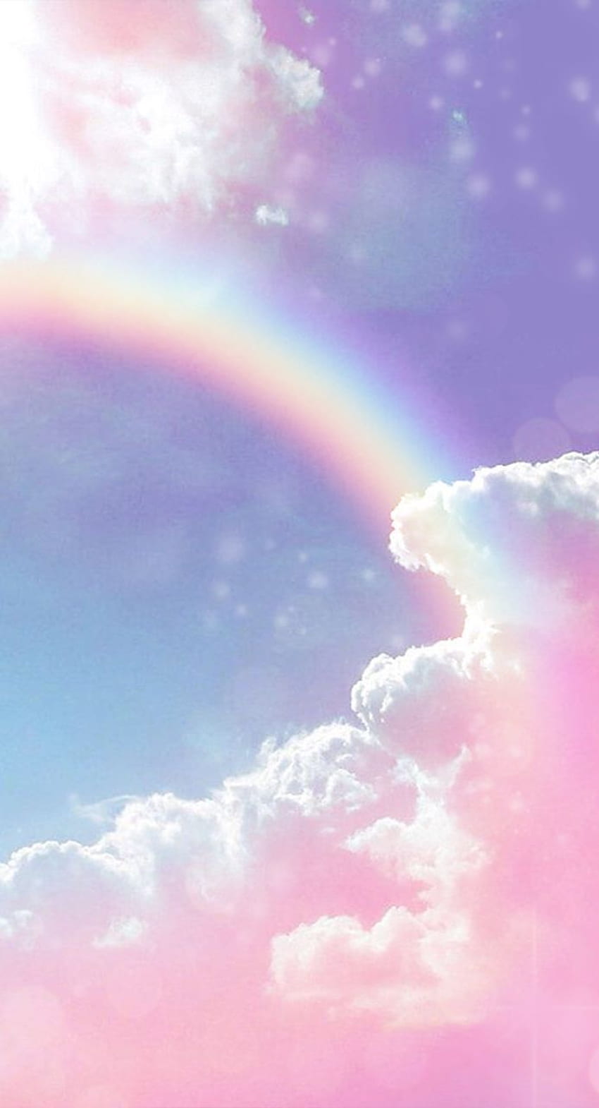 이미지 - papel de parede. iPhone sky, Pretty , Rainbow , Kawaii Sky HD phone wallpaper