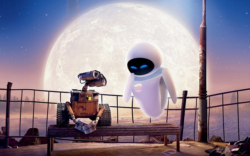 Wall-e, Paradise, imagini, robotzi HD тапет