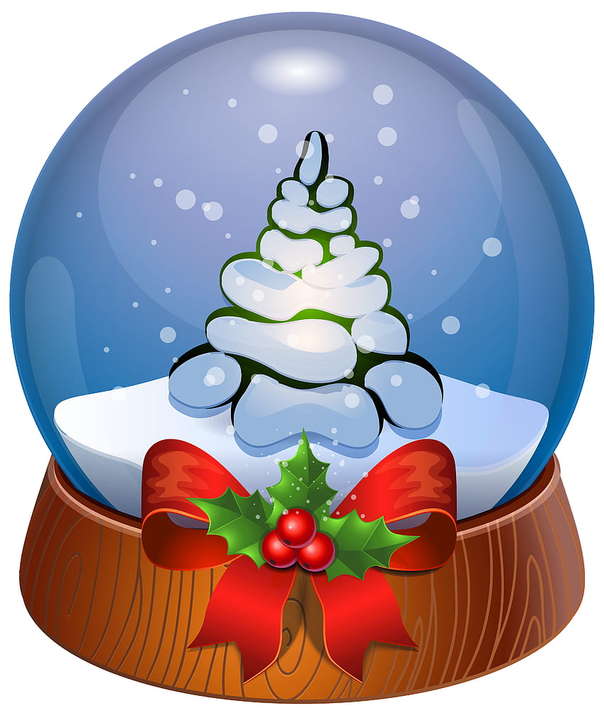 Christmas Snowflake Clipart Jpg Black And - Christmas Snow Globe Clipart, Christmas Snow Globes HD phone wallpaper