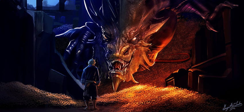 Smaug (Lord Of The Rings) wallpapers for desktop, download free Smaug (Lord  Of The Rings) pictures and backgrounds for PC | mob.org