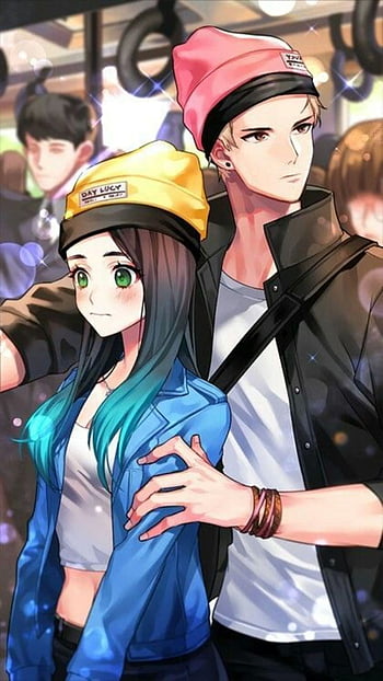 Anime Couple HD Wallpaper by Kazuharu Kina