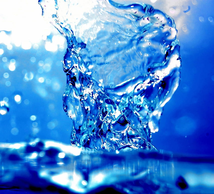 ブルーメイドオブオナーのクレイジープランナーシック。 青い水、最高の水フィルター、水の背景、素晴らしい水 高画質の壁紙