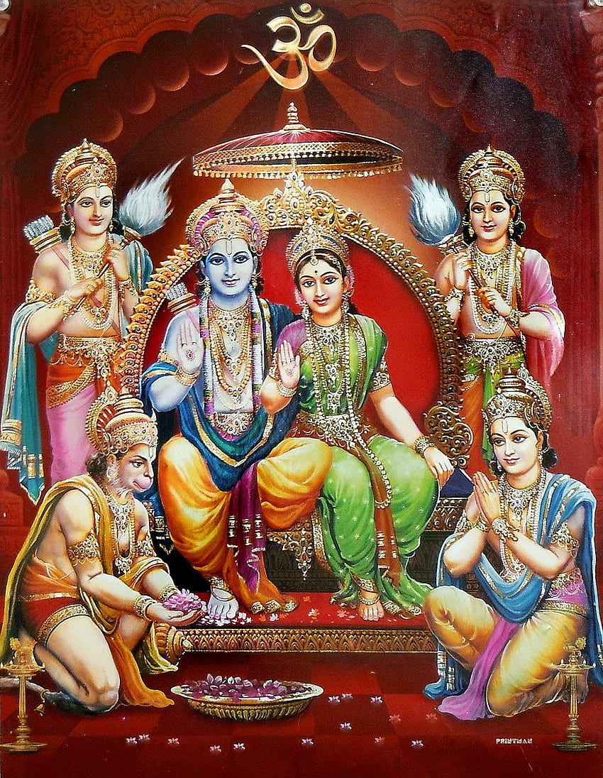 Ram Darbar - Poster. Shri ram , Ram , Lord rama HD phone wallpaper