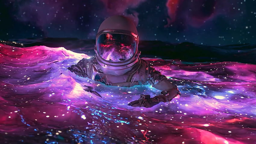 Astronot Di lautan. Hidup, Astronot Luar Angkasa Wallpaper HD