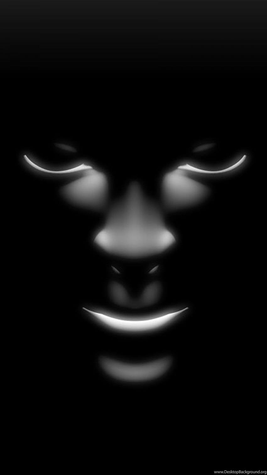 Scary Faces Background, Scary Smile HD phone wallpaper