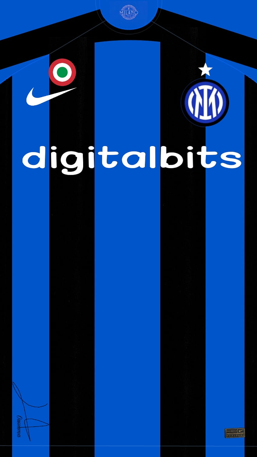 Inter Milan 22-23 kit, Blue-black, Inter-milan, itali HD phone ...