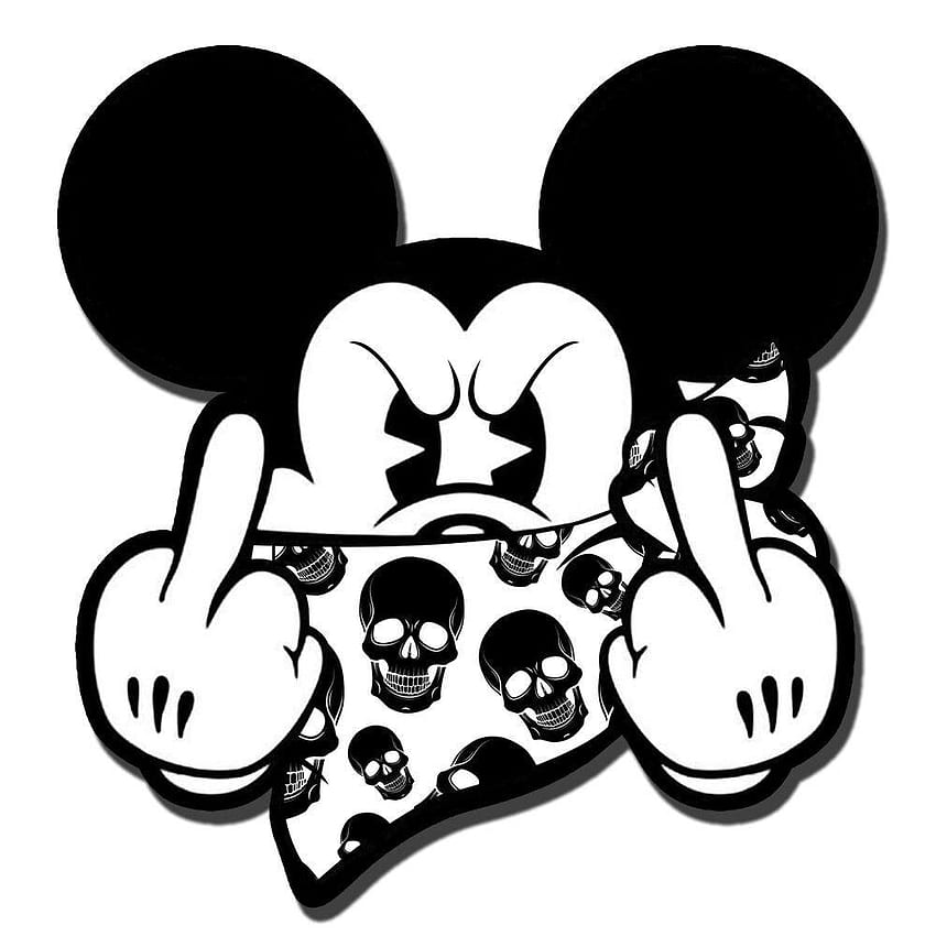 Gangster Mickey Mouse มือมิกกี้เม้าส์สุดเท่ วอลล์เปเปอร์โทรศัพท์ HD