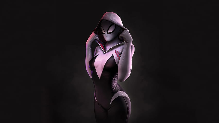 Gwen-stacy, superhéroe del MCU, 2020 fondo de pantalla